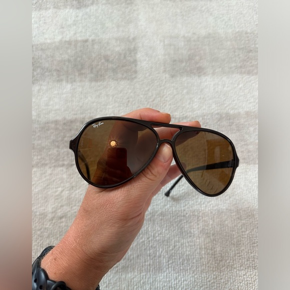 Vintage Ray Ban Bausch & Lomb Brown Cats 5000 Sunglasses - Picture 10 of 15